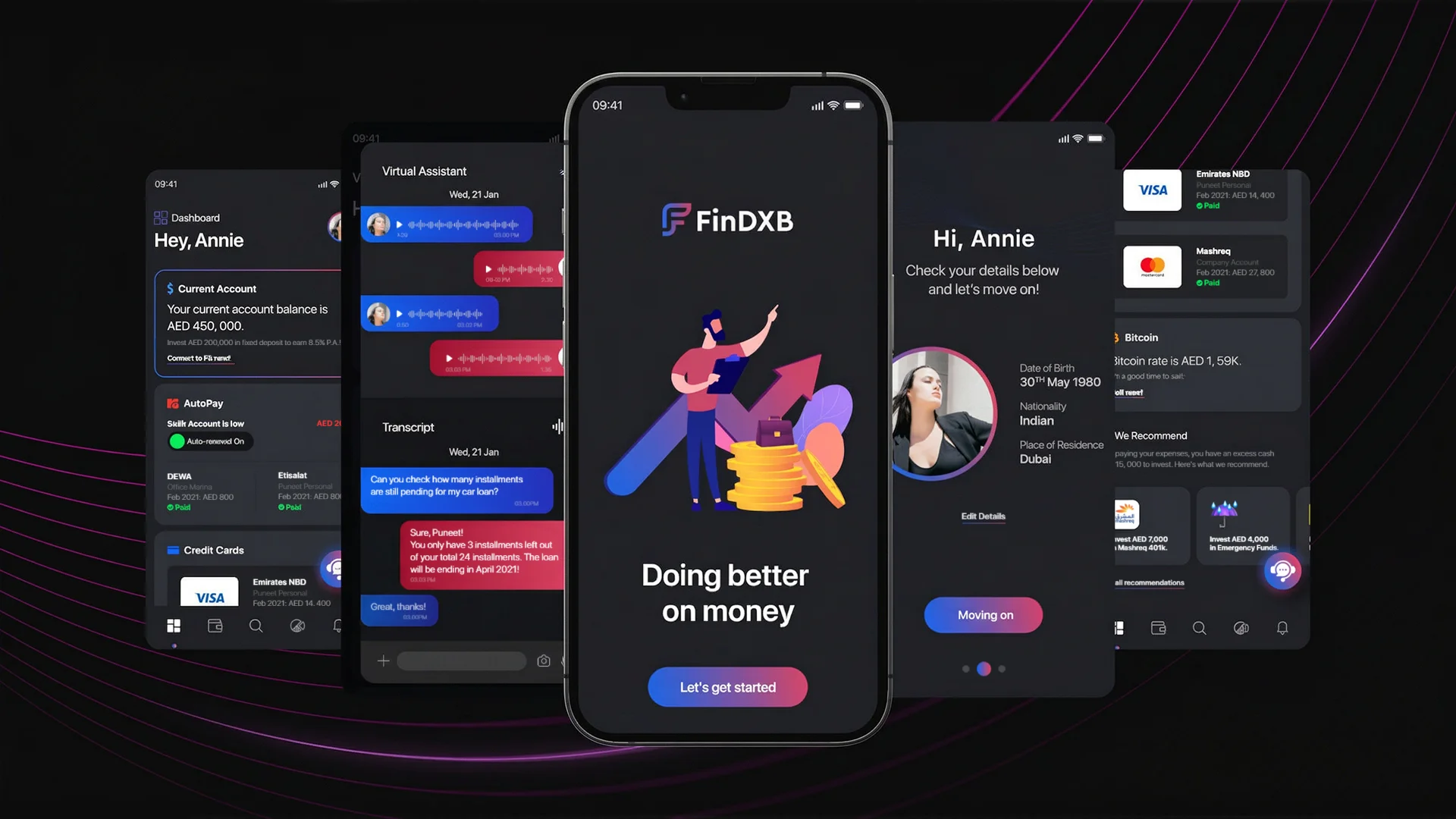 FinDXB portfolio image