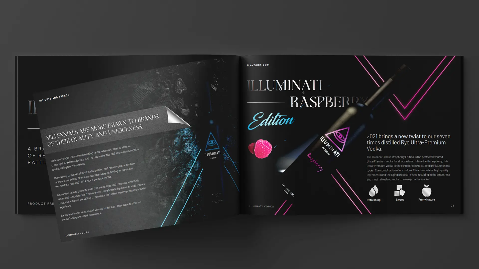 06- Illuminati Vodka Brochure- Graphic Design Company in Dubai