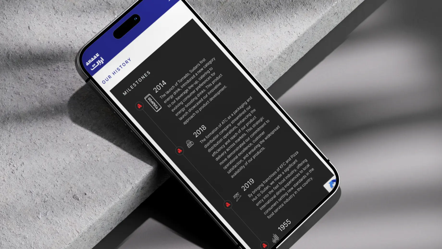 Araak banner- Tequila web design company dubai