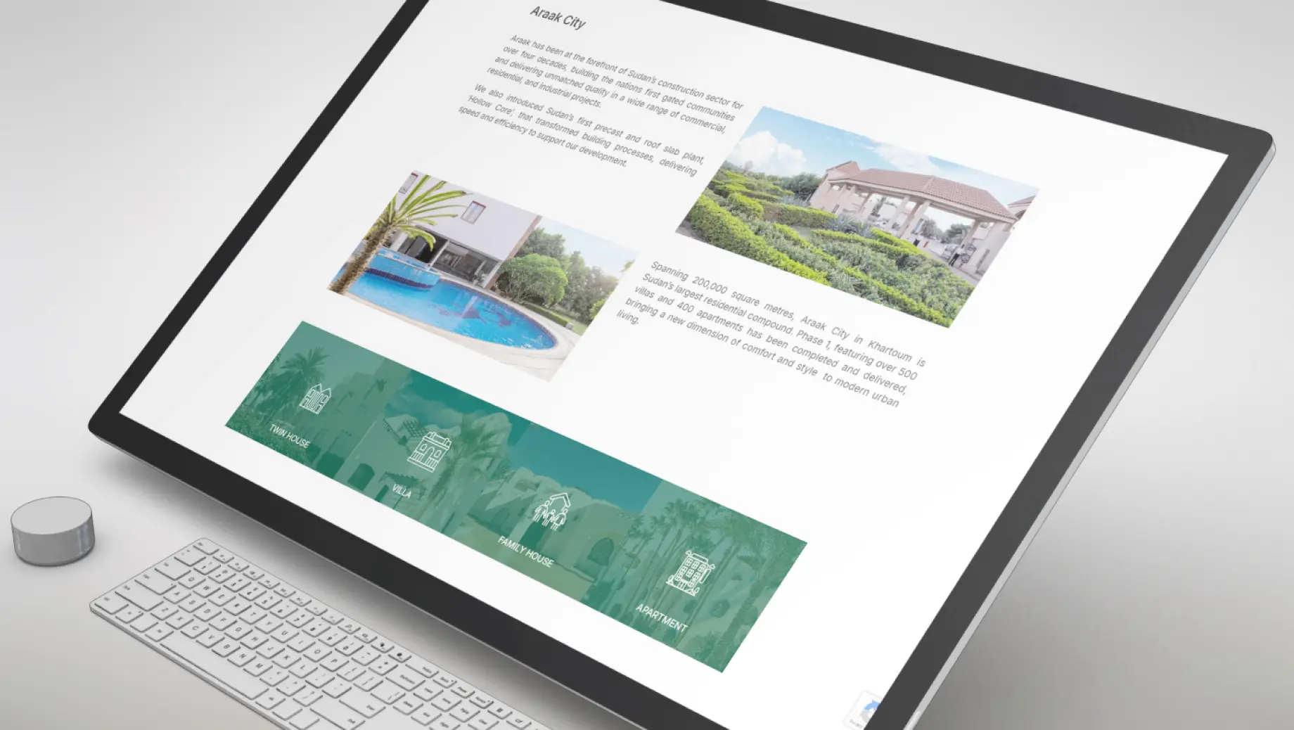 Araak banner- Tequila web design company dubai