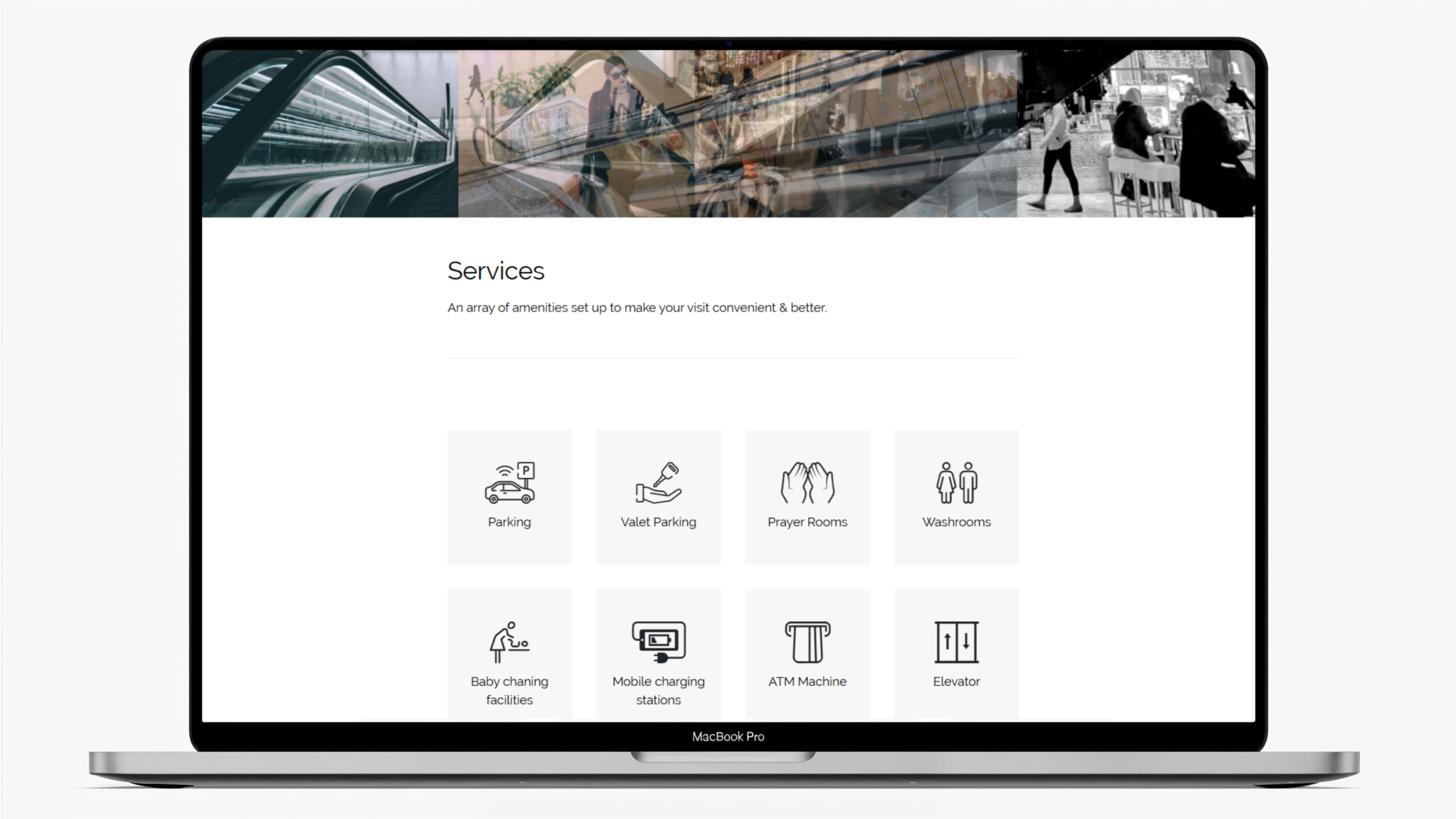 Grove village portfilio website image 1