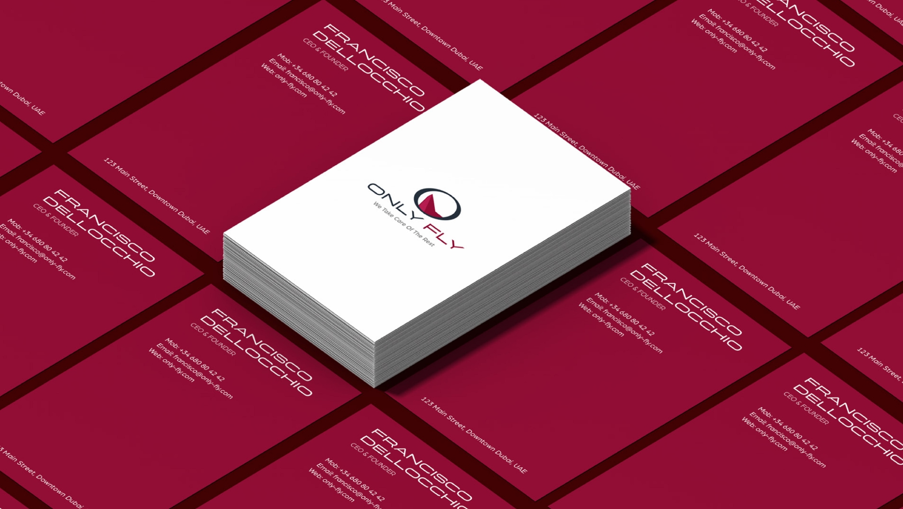 minimalist website design UAE