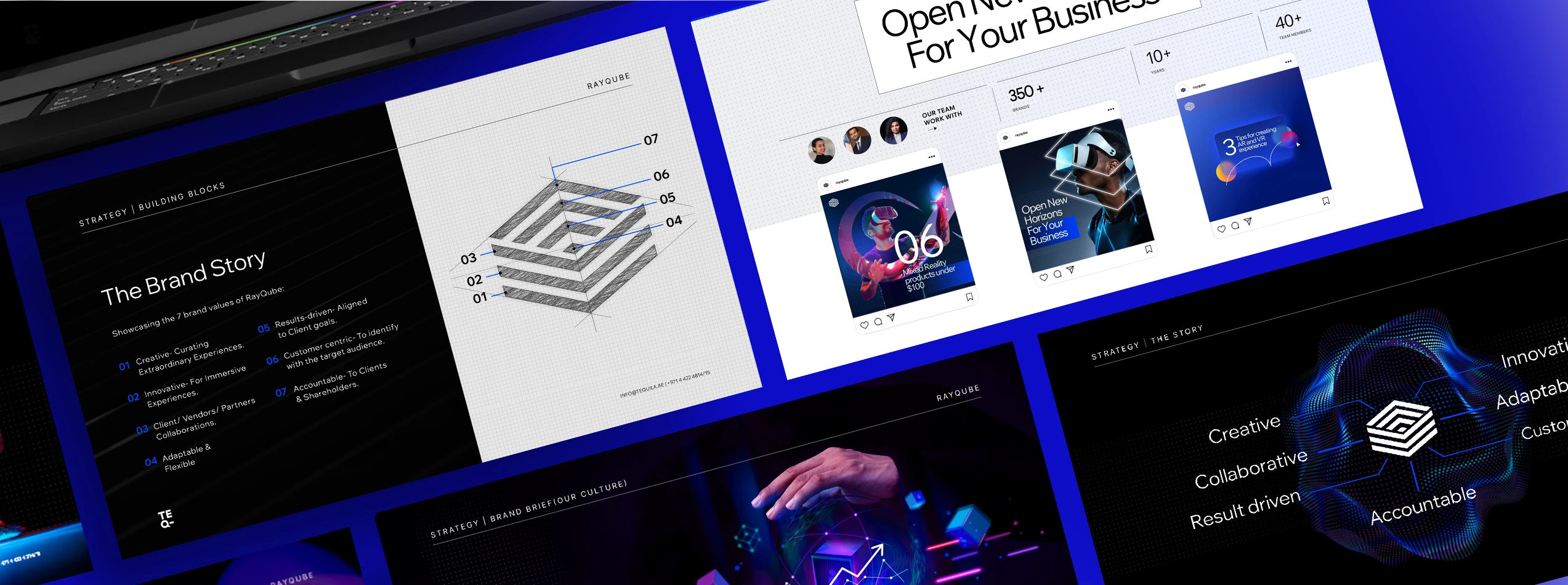 Rayqube Brand Elevation by Tequila Branding Agency Dubai
