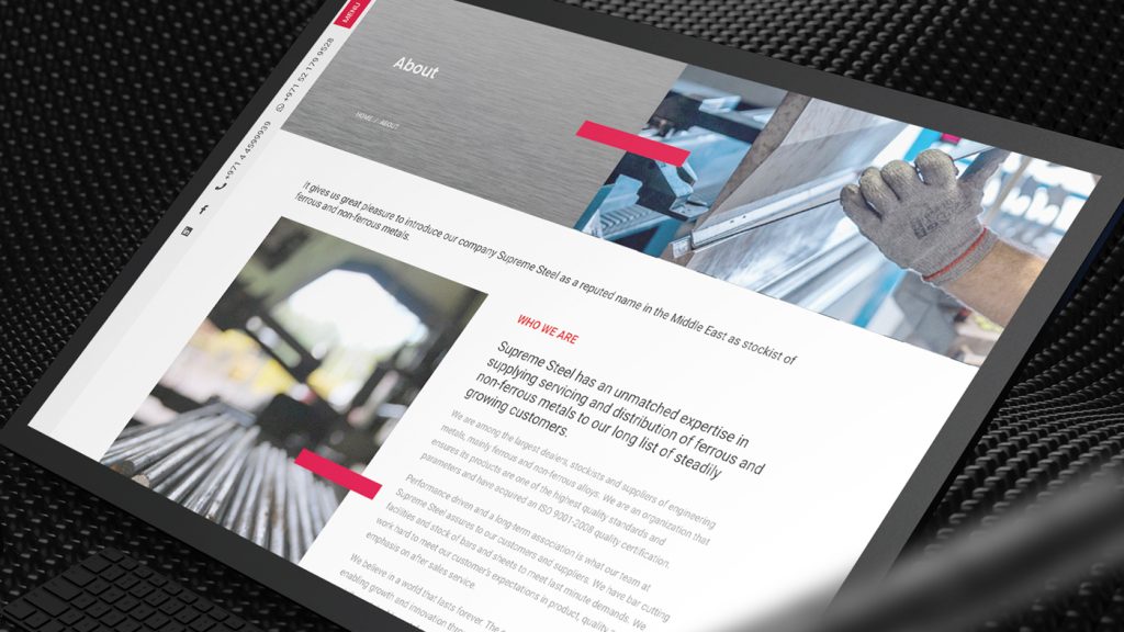 wordpress website design dubai