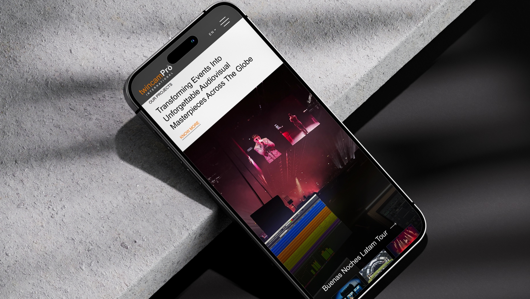 TCP with Tequila best web design company Dubai