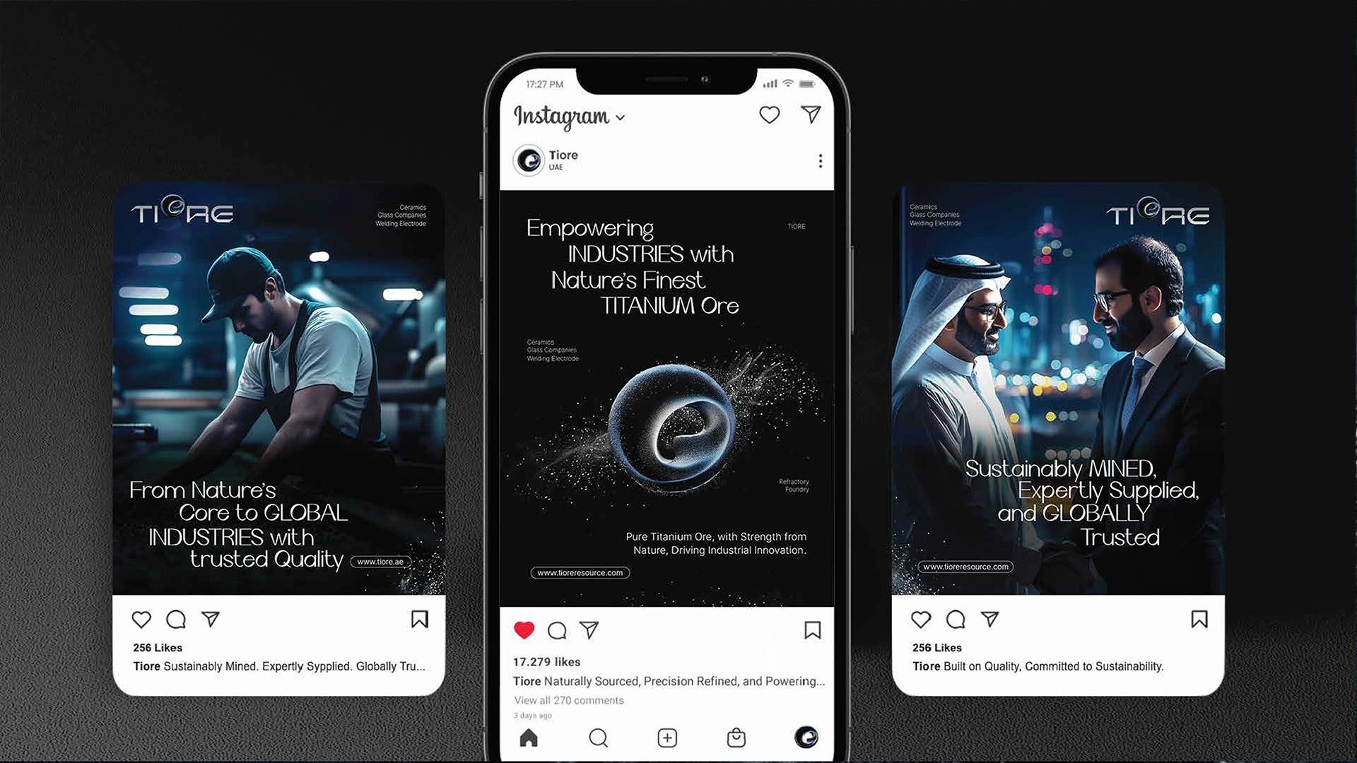 Tiore with Tequila best Website design company Dubai